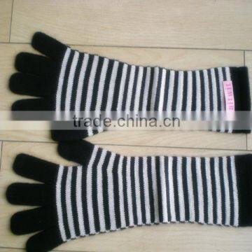 new style and high quality cotton knitted gloves