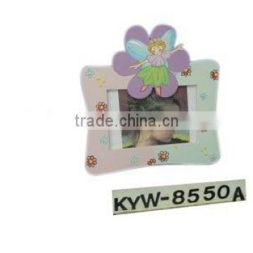 Kids Wooden Fairy Design Photo Frame