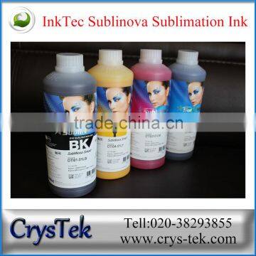 InkTec sublinova sublimation ink dye sublimation ink for DX5/DX6/DX7|heat transfer sublimation ink