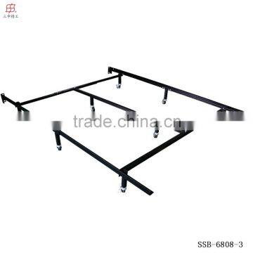 Mattress Foundation Adjustable Full/Queen/King Platform Metal Bed Frame photo-4