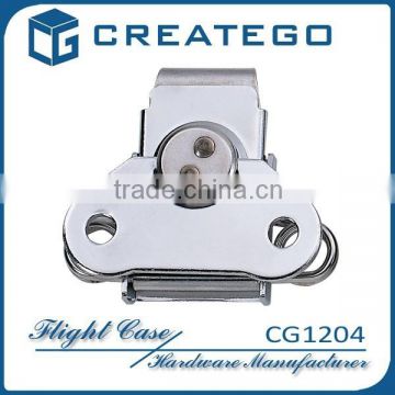 briefcase latch lock hardware with chrome plating