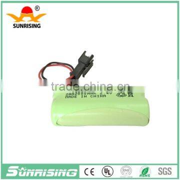 2.4V AA2000 Ni-mh rechargeable battery