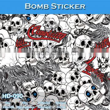 HD-090 CARLIKE Hot Sale Car Wrapping Graffiti Bomb Vinyl