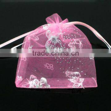 Butterfly Pattern Organza Bag