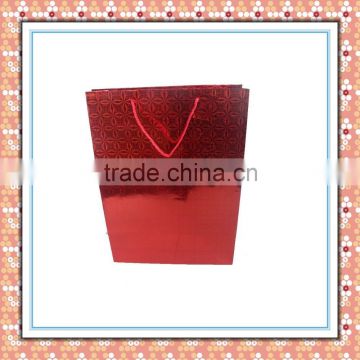 paper bag factory wholesale Red paper bag