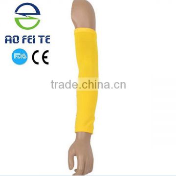 China wholesale elastic breathable sport arm sleeve for elbow protection