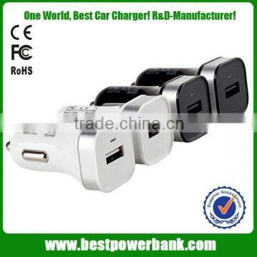 HC-C03 LED power indicator electric 1A single usb car charger adapter