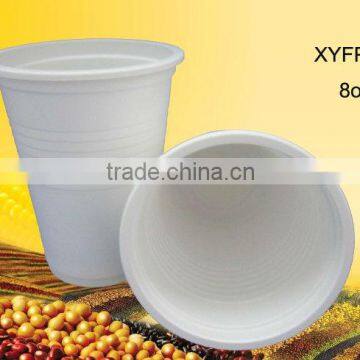 hot sale 100% biodegradable plastic disposable 8oz cups