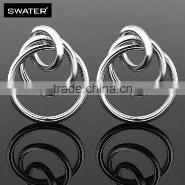 New Products 2016 Innovative Product Loopy Teardrop Latest Gold Earring Designs photo-2