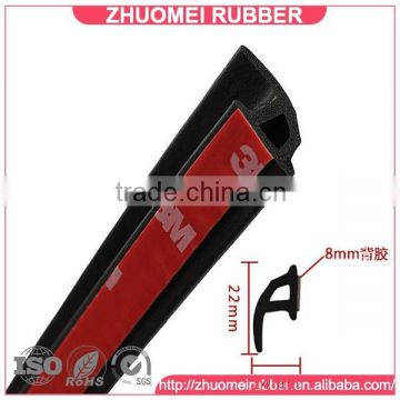 P Shape Car Door Sound Insulation 3M Rubber Strip