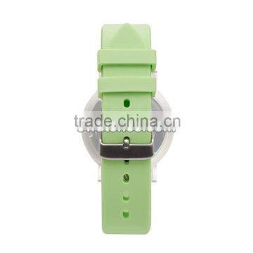 Top Custom Designed Watch Color Strap Watches Stainless Steel Watch Quartz Watch Waterproof Silicon Strap Watch photo-2