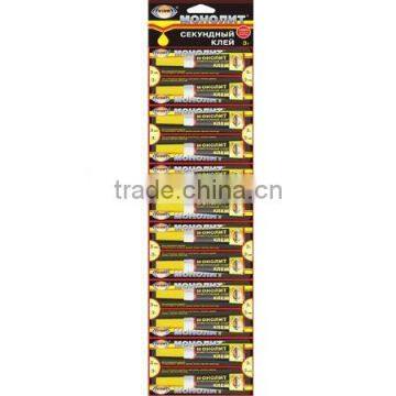 AVIORA brand 3g 12pcs tube pack super glue