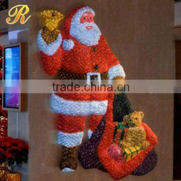 santa claus lamp of christmas decoration