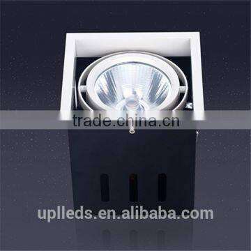 anti-glare 1x30W COB LED Grille down