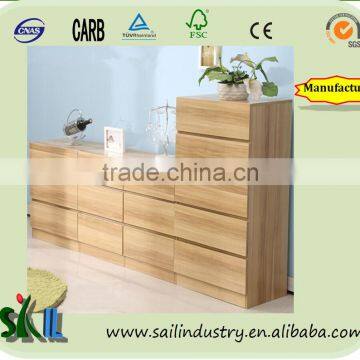 modern bedroom wood chest of drawers design