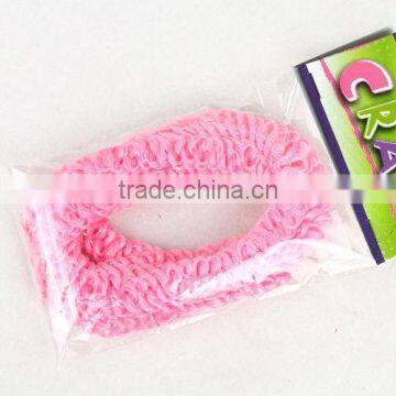 pink color Craft Jumbo Loopy Chenille wire