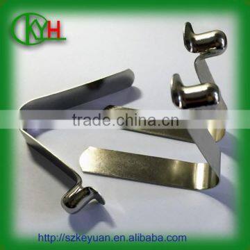 High Quality Nickel Plated Retaining v Spring Clip Quality Choice