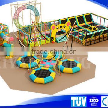 Trampoline park indoor playground equipment for children