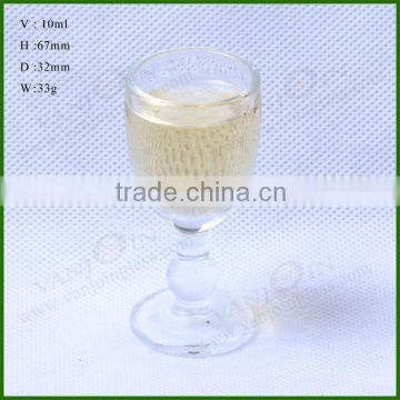 10ML Clear Glass Goblet