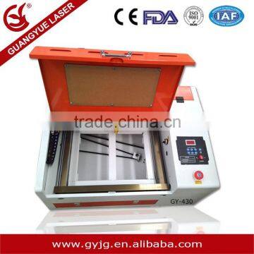 Cheap Type GY-430 LAS,DWG,BMP,DXF,DXP,AI,PLT,DST Graphic Format Supported Laser Engraving Machine