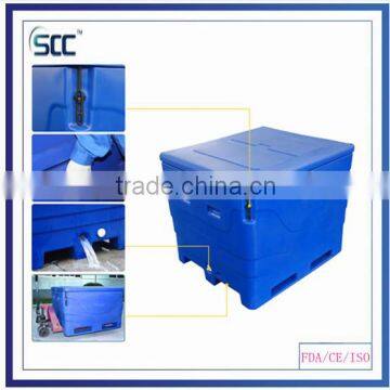 Insulated LLDPE Plastic Fish Tub, Fish Tub With PU Insulation by Rotomolding photo-2