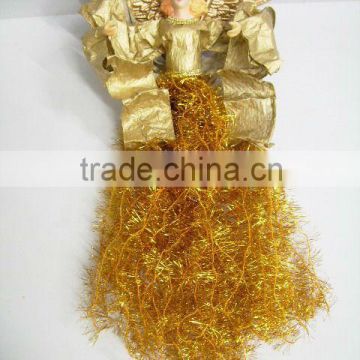 Hot sale red christmas hanging angel