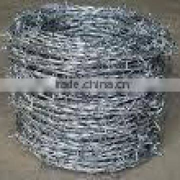 Barbed iron wire