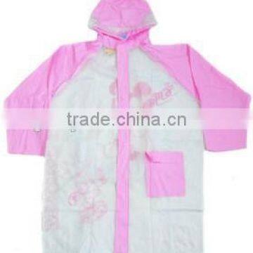 PVC Waterproof Hooded Raincoat Jacket photo-3