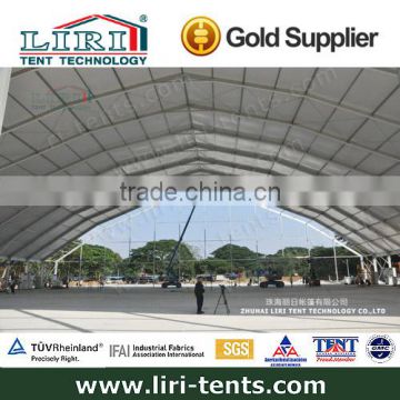 Big clear span polygon party tent for sale for all kinds of event inside view