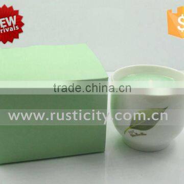 High Quality Natural Oil Soy Massage Candles in Ceramic Vessal photo-5