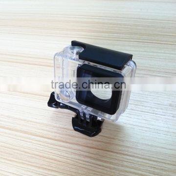 Skeleton Housing Protective Shell Case for Go Pro 4/3+ With Side Open for Plug photo-2