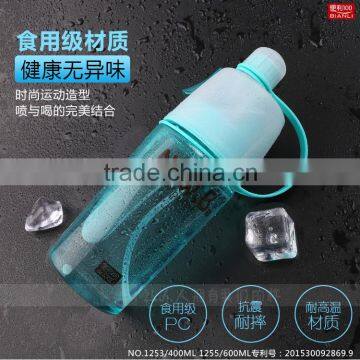 2016 new products best seller Sport spray drinking water bottle