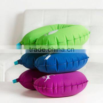 Super Soft TPU Inflatable Travel U Shape Neck Pillow photo-2