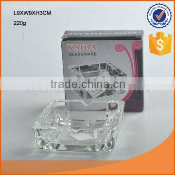 Square Glass Ashtray