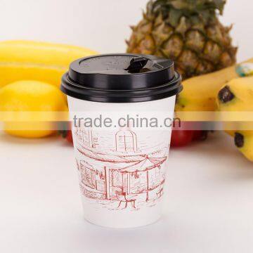 Eco-Friendly Reclaimed Material 12 Oz Cold Paper Cup