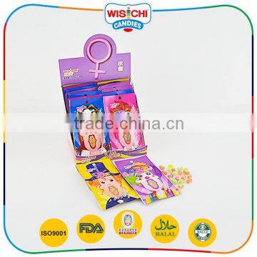 Wholesale multi colored delicious fruit soft jelly candy