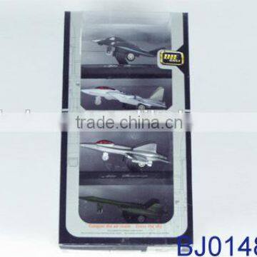 Funny Kids Toy Mini Pull Back Fighter/camouflage Diecast Combat Aircraft photo-3