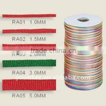 Jewerly Cord Colored Rattail cord for decoration