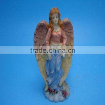 Good Appearance Resin Angel Figurine for Wedding Decorations
