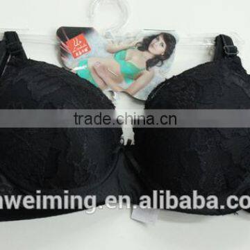 sexy girl black lace sexy bra