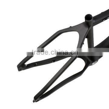 Carbon Bikes Cheap 26er New Fat Bike Frameset in UD Matt Finish, 2015 Fat Bike Frame Fat Bike 100mm BB Shells 190mm Rear Spacing photo-5