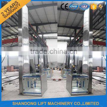 2016 hot SALES cheap residential lift freight elevator