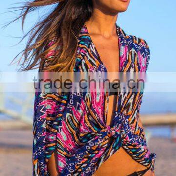 Sexy hot selling summer cover up beach wear dress