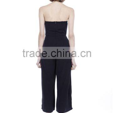 Latest Fashion New Design Women Clothing Adult Pajama Tube Jumpsuit