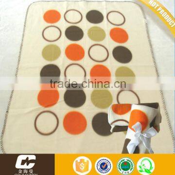 Printed DTY Baby Swaddle Bath Blanket Fleece Blanket Baby Bedding photo-4