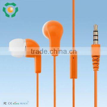 mobile phone earphone with fashionable design in-ear phone