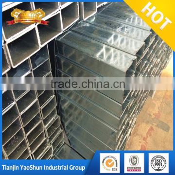 Z80 galvanized square tube/ Z100 pre galvanized square pipe/ Z120 galvanized square tube