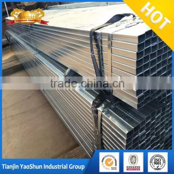 100 THIN WALL GALVANIZED SQUARE STEEL TUBE Z100 Z80 Z200