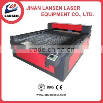 Fast Speed Oxygen assistant Laser Co2 Cutting SS and wood Cutting machine