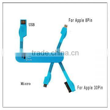 2015 Promotional Gift Swiss Army Knife design usb charging cable                        
                                                Quality Choice